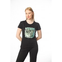 Paco & Co Γυναικεία  Μπλούζα σε μαύρο χρώμα 2332003